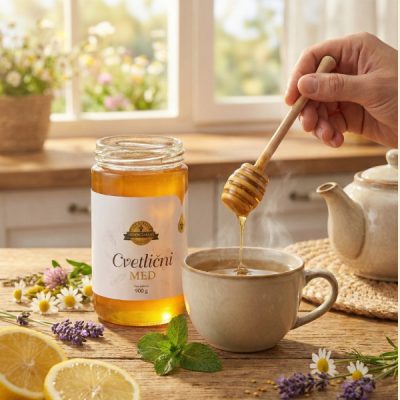 cvetlični sladkanje čaja