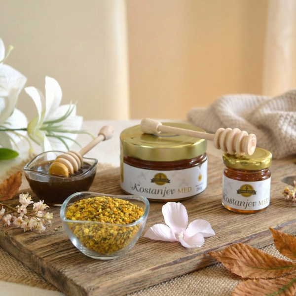 kostanjev med 250g 50g