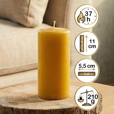 navadna sveča iz čebeljega voska