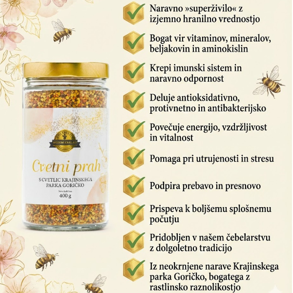 cvetni prah 400g opis