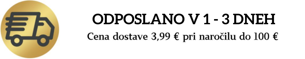 Odposlano v 1 - 3 dneh