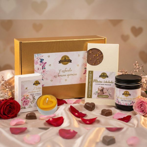 Darilni paket "Sladka ljubezen"
